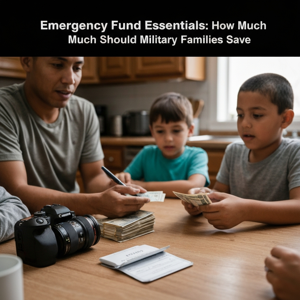 Emergency Fund Essentials: How Much Should Military Families Save?