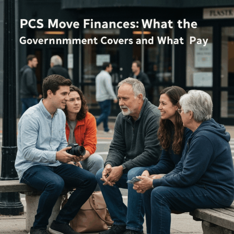 PCS Move Finances: What the Government Covers and What You Pay