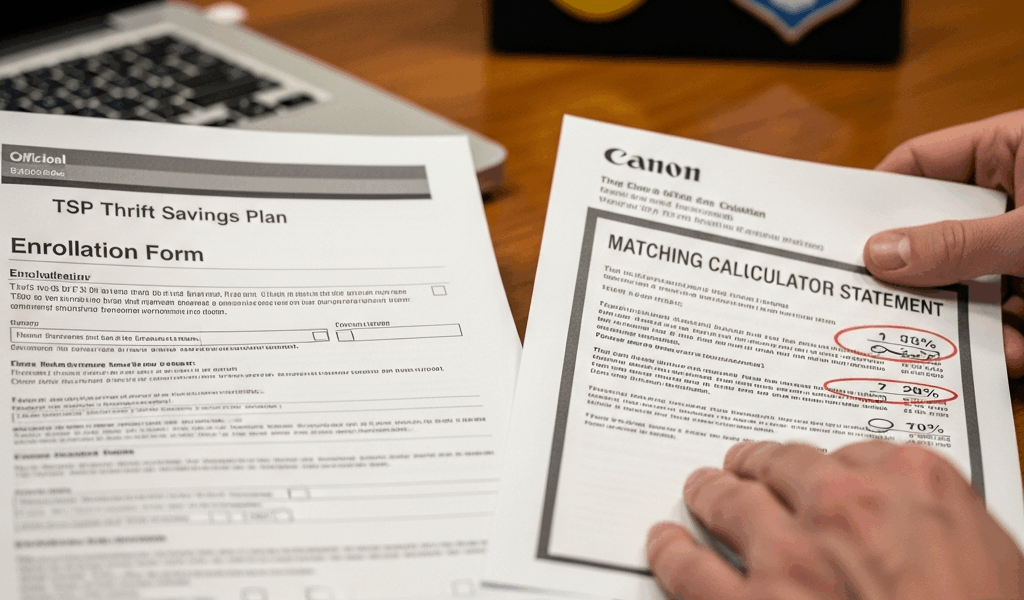 TSP Matching for Military Members How It Actually Works