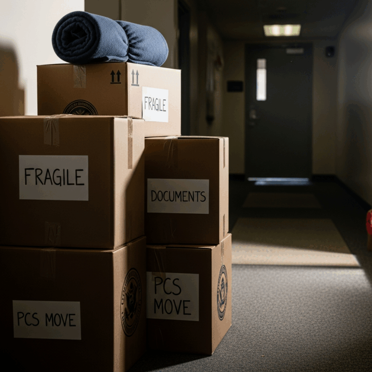 Professional photograph related to: Government PCS Moving Costs — What Gets Covered. High quality, e